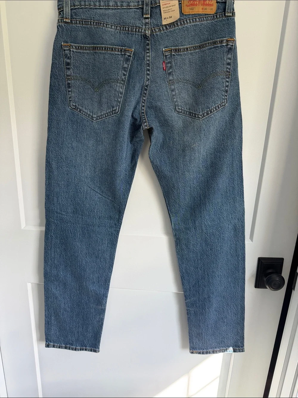 Levi's Men’s Medium Blue Straight Leg Jeans